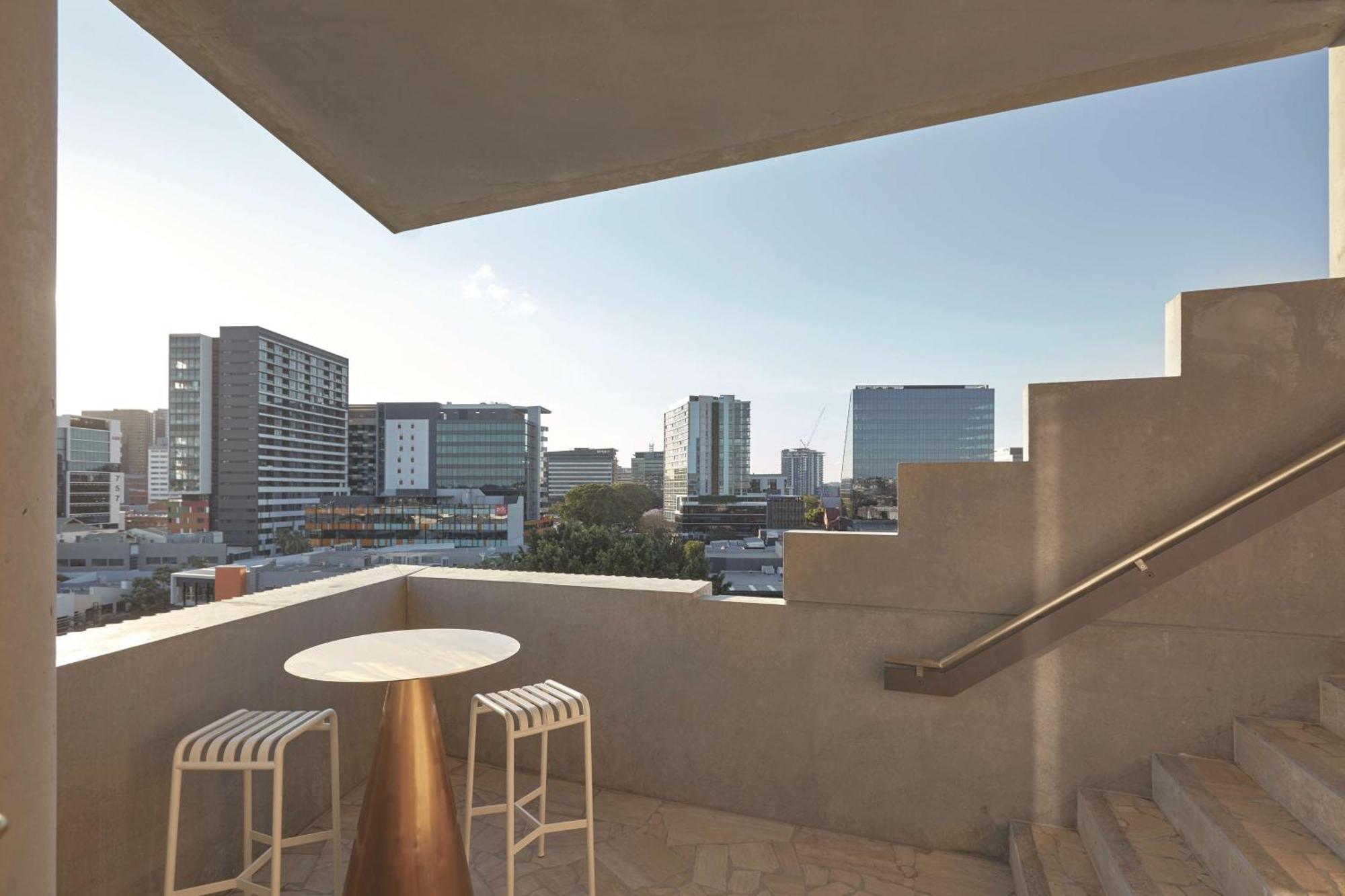 The Calile Hotel Brisbane Eksteriør billede The rooftop terrace